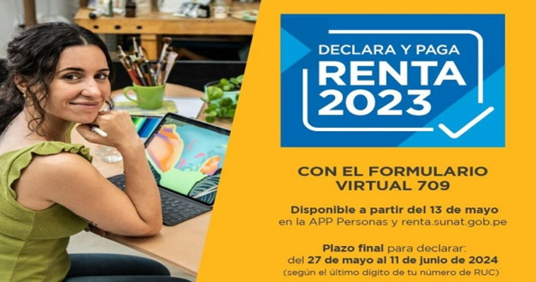 Sunat: más de 463,000 personas naturales ya presentaron su declaración de renta 2024